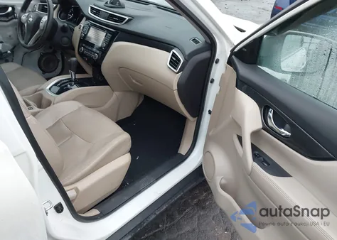 2016 Nissan Rogue Sl z USA, uszkodzony, nr VIN 5N1AT2MTXGC747458